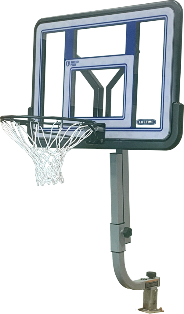 QuikFire Pool Basketball Hoop SwimShape